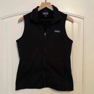 Patagonia Women's Better Sweater Fleece Vest, Black Size M